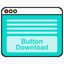Button Download Vector