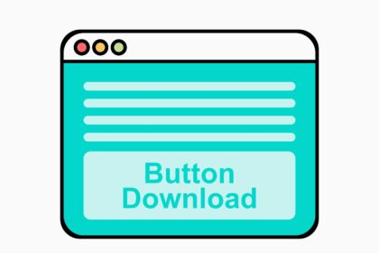 Button Download Vector