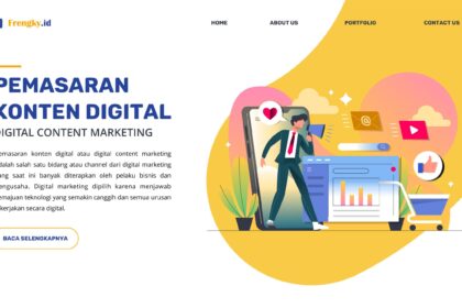 Pemasaran Konten Digital Vector