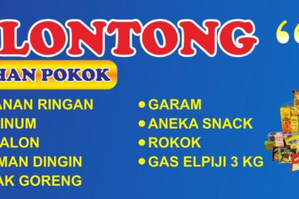 Banner Toko Kelontong Wulan Vector