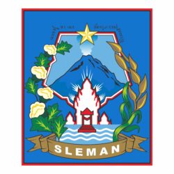 Kabupaten Sleman Logo Vector