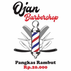 Ojan Barbershop Logo