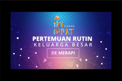 INI IPPAT DE MERAPI Sleman Photoboth Backdrop