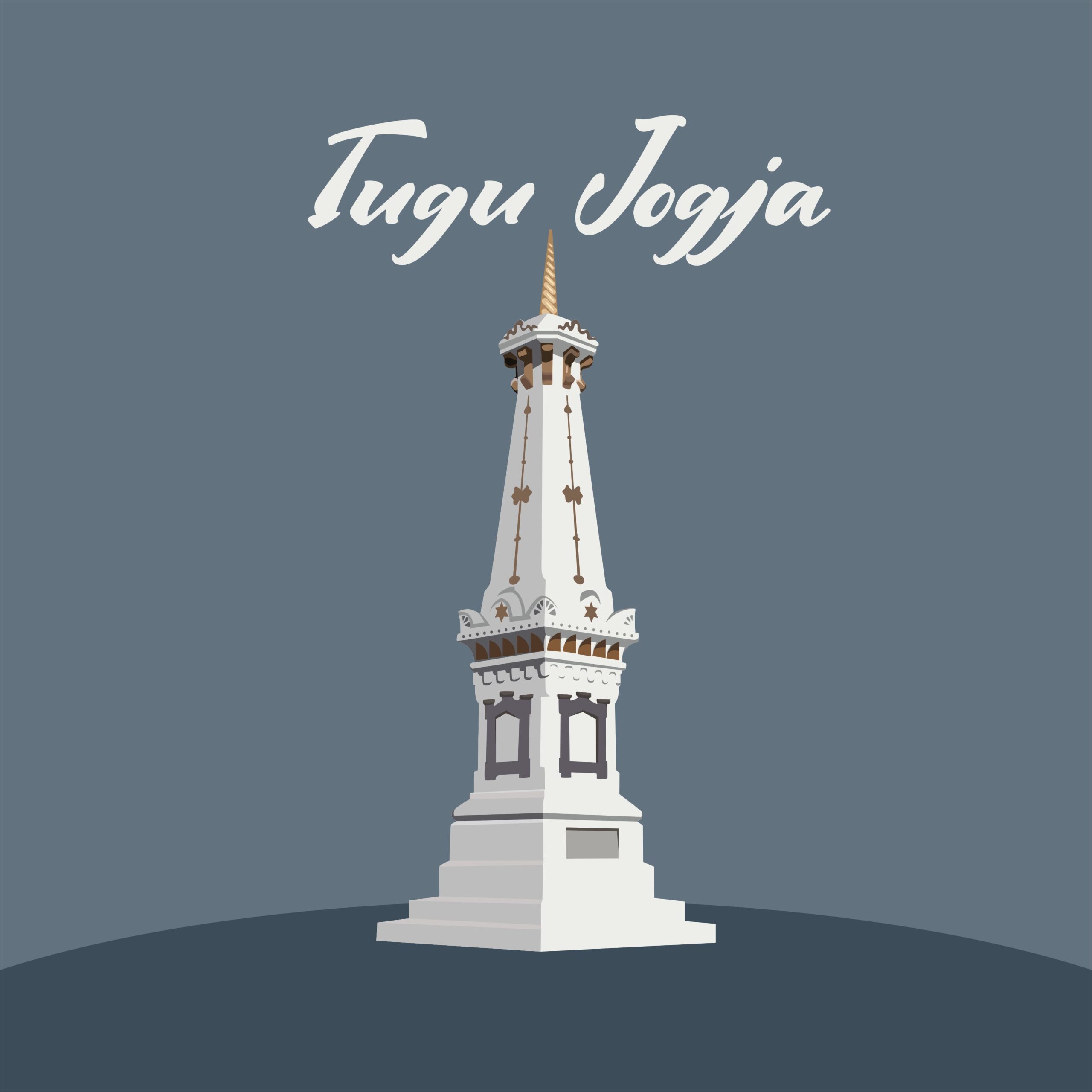 Tugu Jogja Vector 01