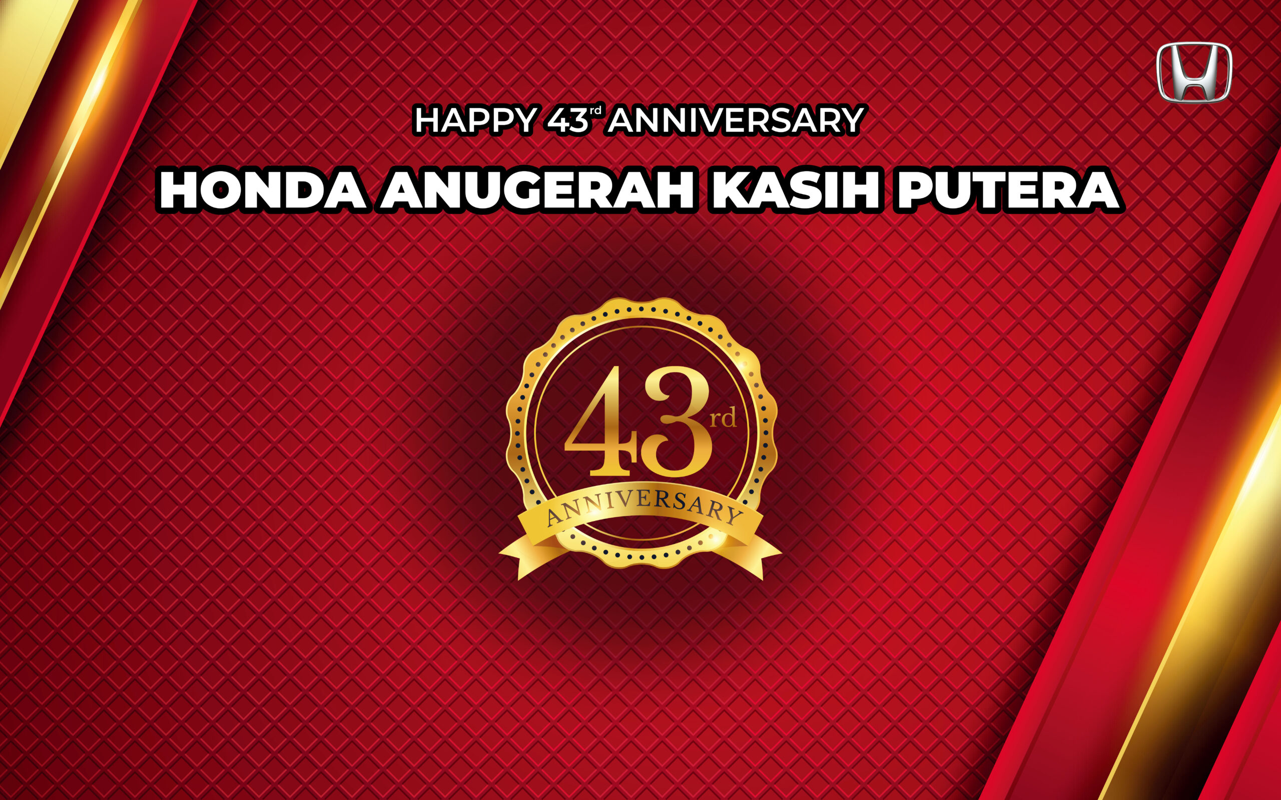 Honda Anugerah Kasih Putera Desain Backdrop