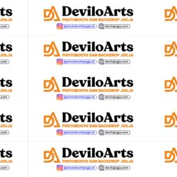 Stiker Logo Devilo Arts Jogja