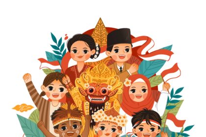 Budaya Indonesia Icon Logo Vector