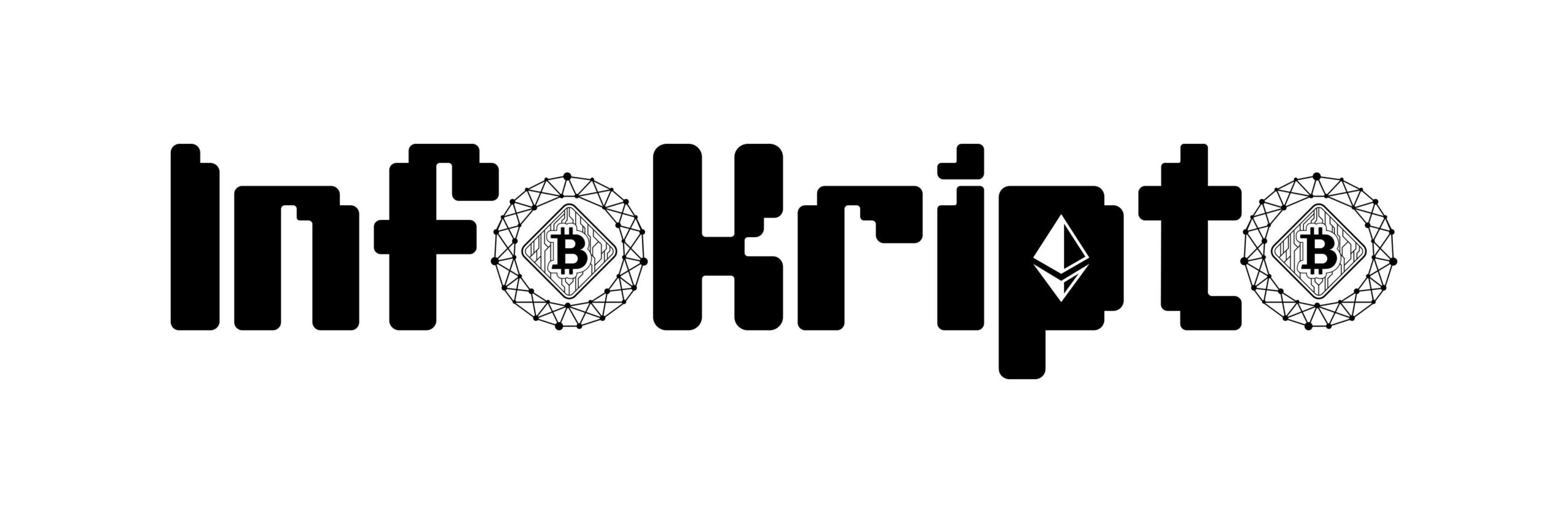 Info Kripto Logo Vector