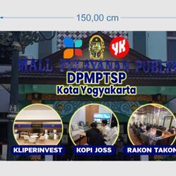DPMPTSP Kota Yogyakarta Backdrop Vector