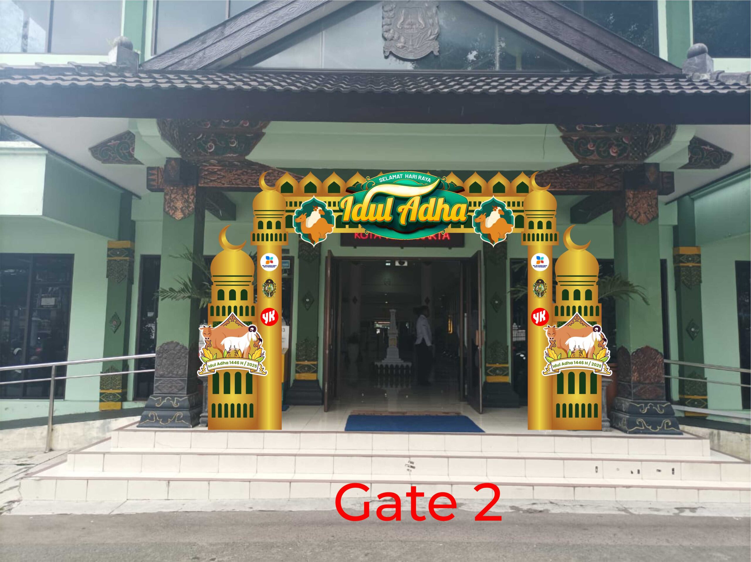 Dekorasi Idul Adha 2025 MPP Jogja Vector