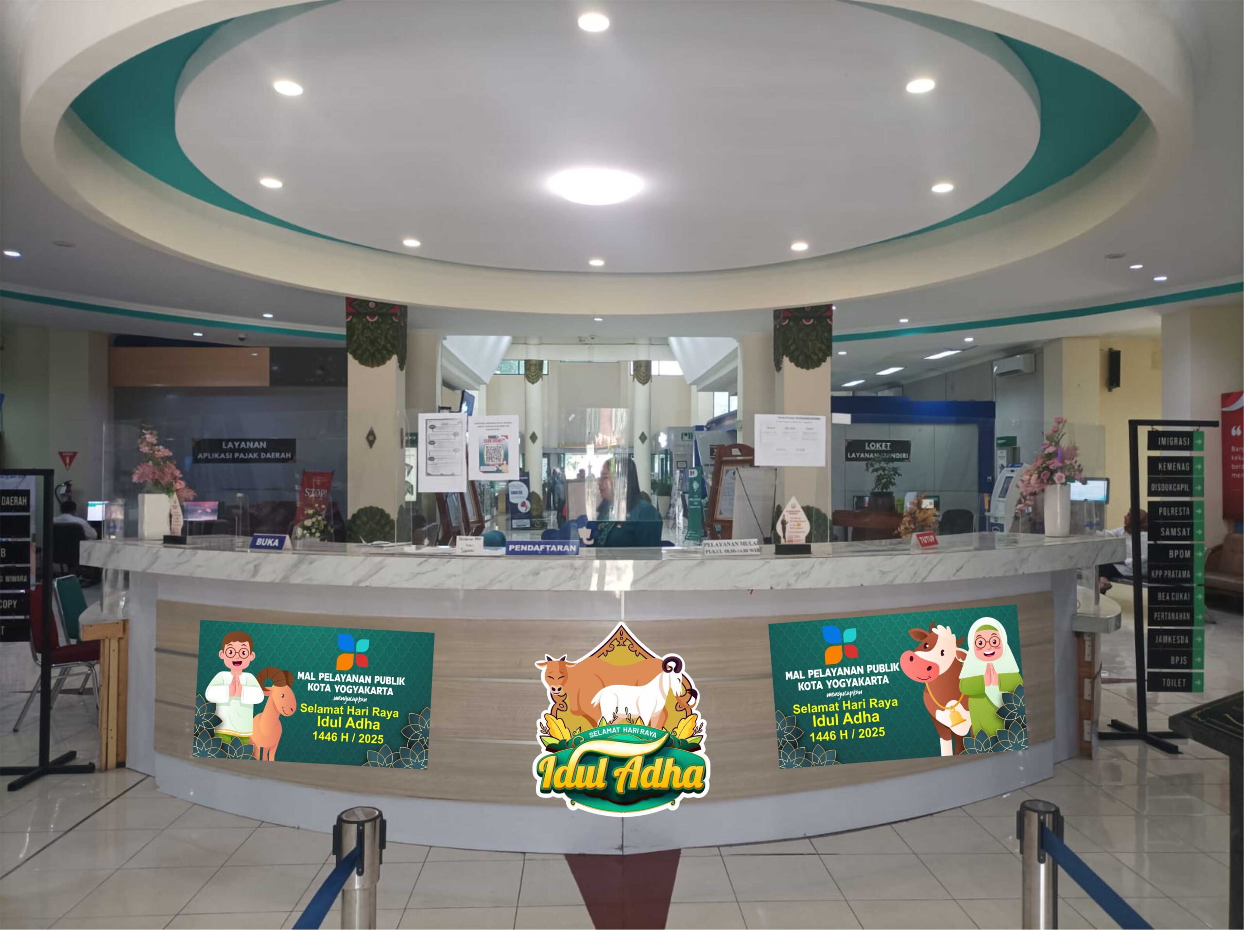 Dekorasi Idul Adha 2025 MPP Jogja Vector