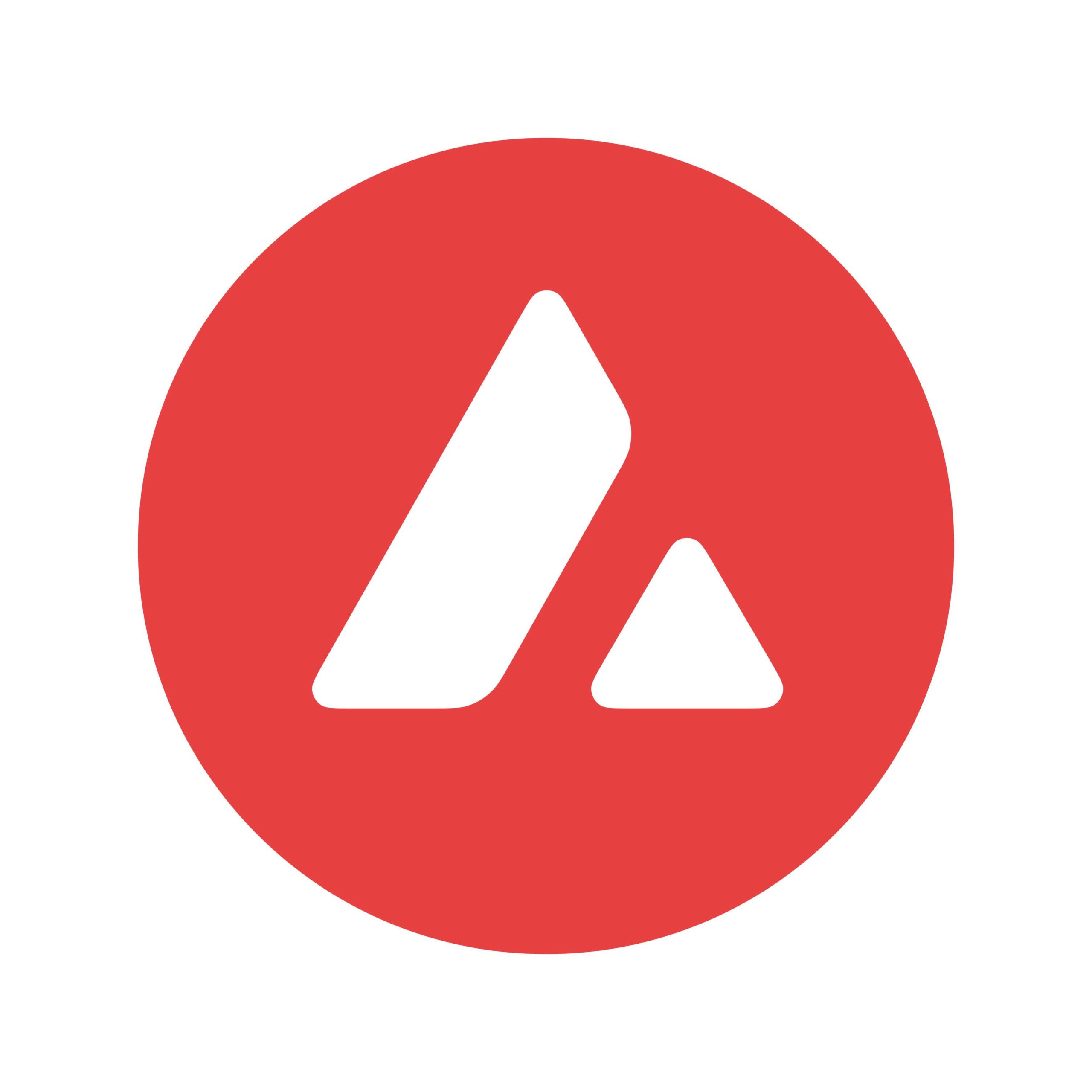AVALANCHE AVAX Logo Vector