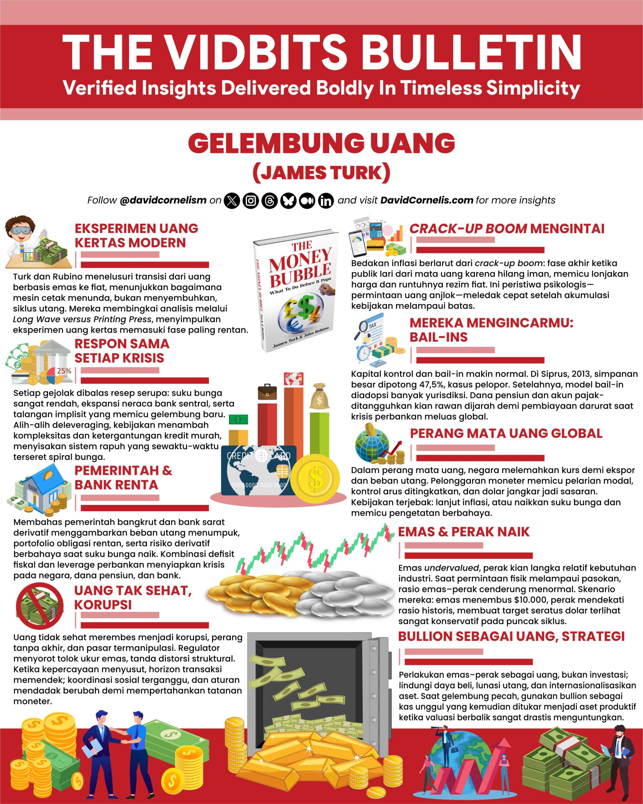 Financial Infografis Desain Vector