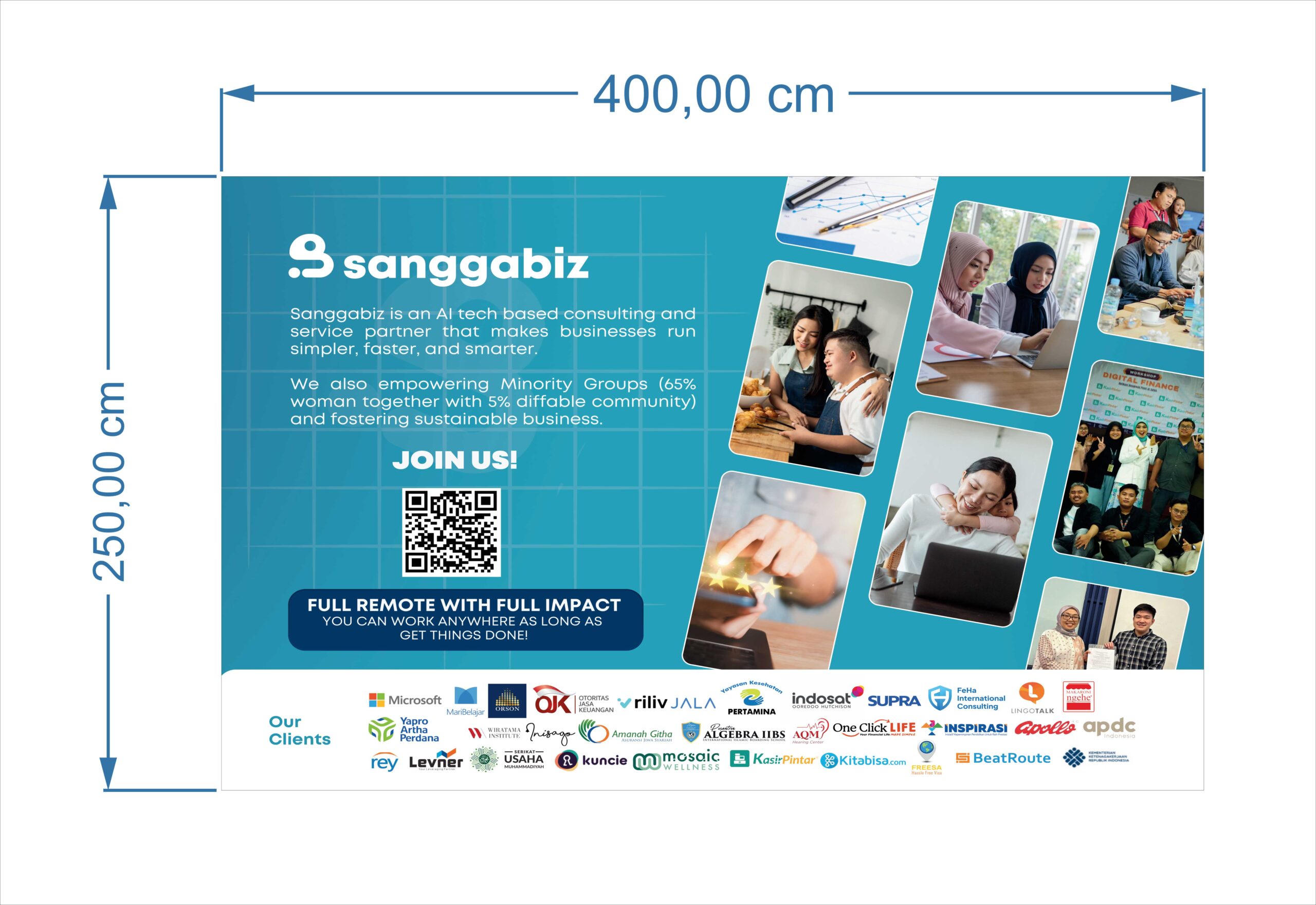 Sanggabiz Desain Backdop Vector - Desain Grafis, Logo, Vector, Template, Background. Sanggabiz Desain Backdop Vector