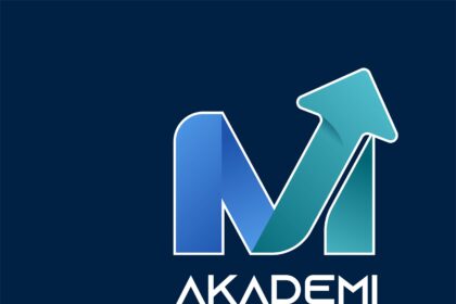 Akademi Profesional Marketing Logo Vector