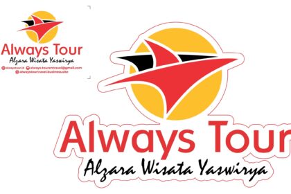 Always Tour Stiker Logo Vector