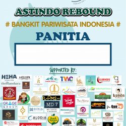 Astindo CoCard Bangkit Pariwisata Indonesia Vector