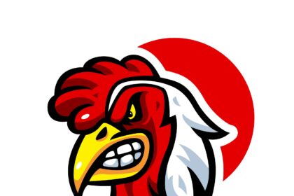 Ayam Jago Logo Vector CorelDraw