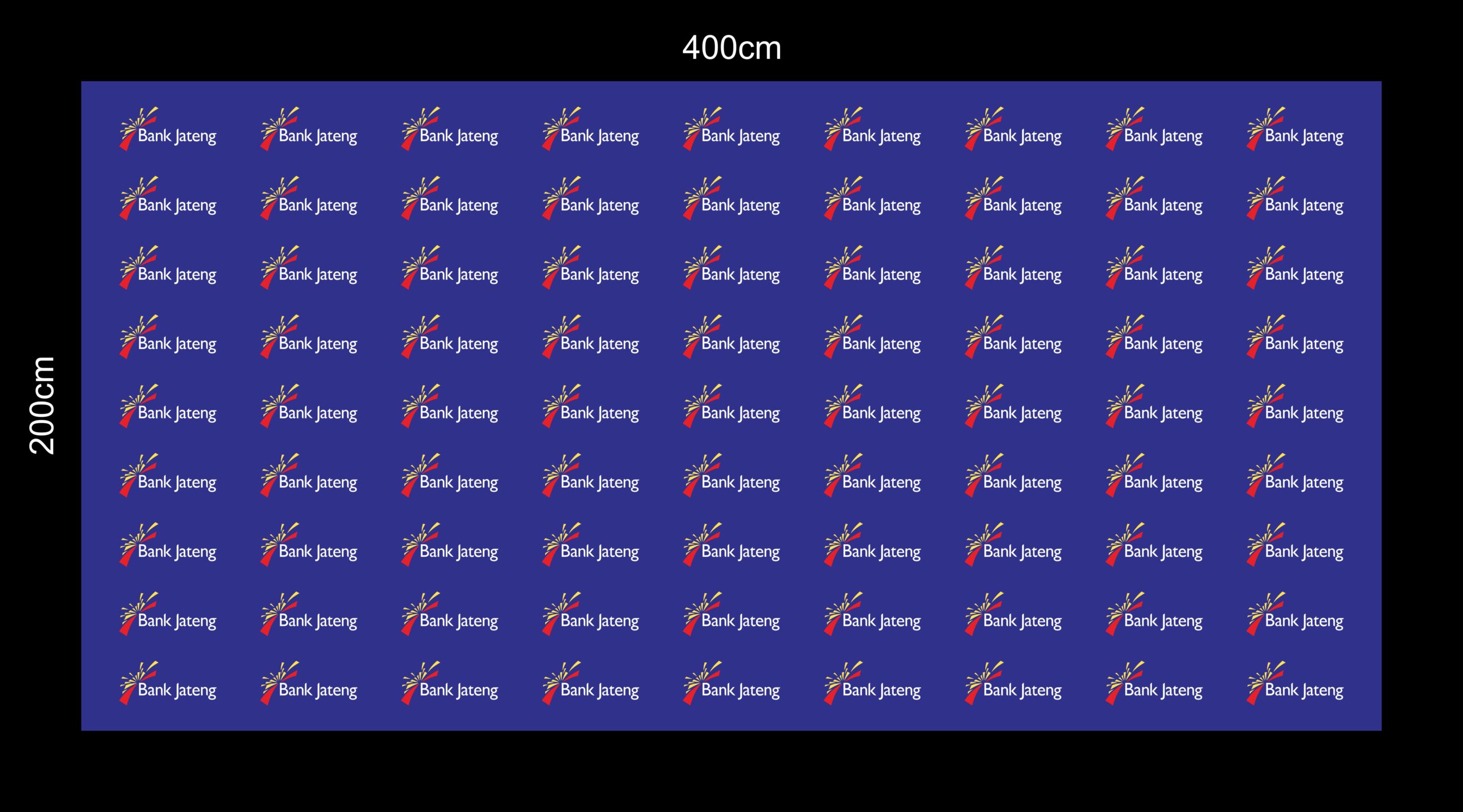 Bank Jateng Purwokerto Bersatu Dalam Staycation Seru Backdrop Desain