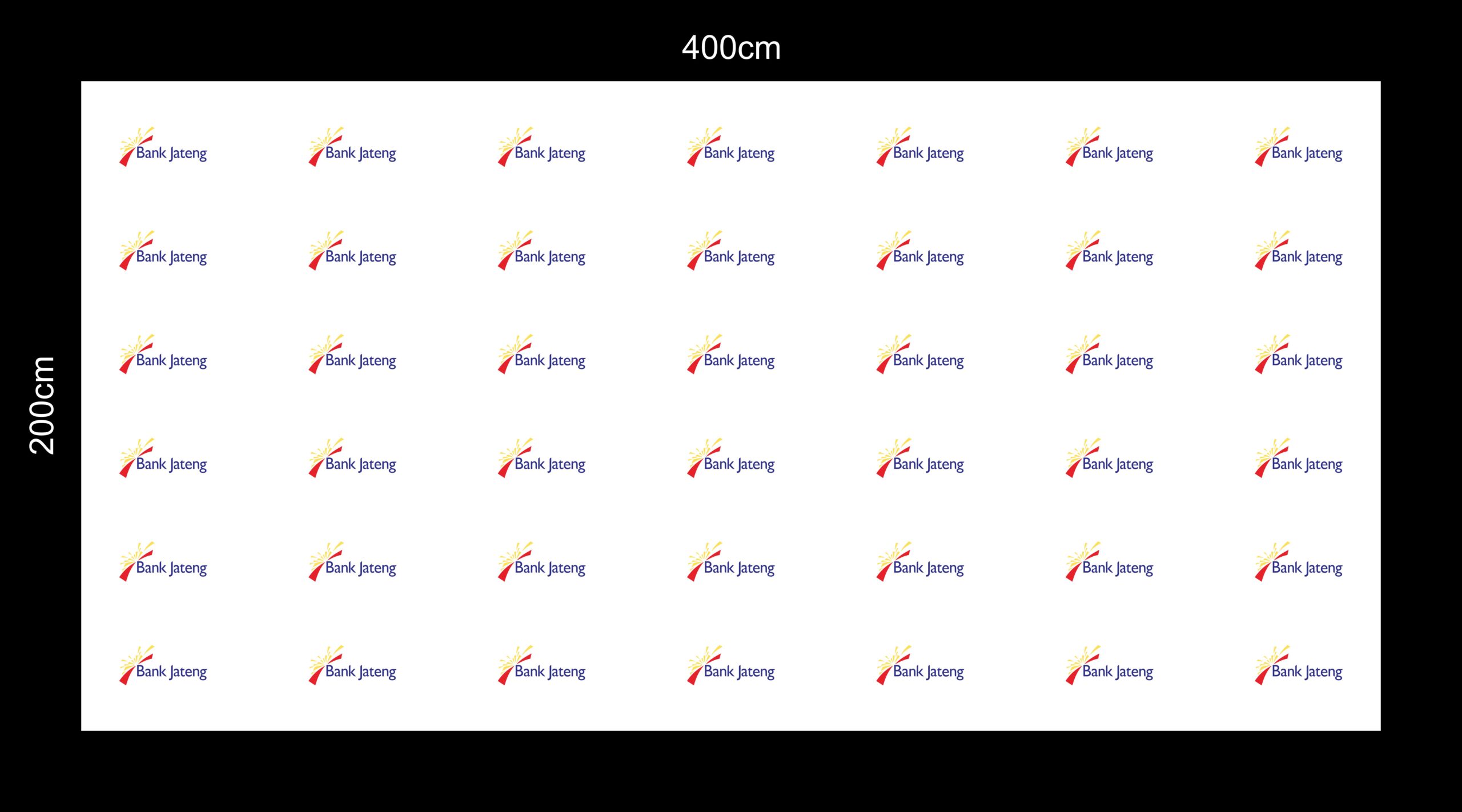 Bank Jateng Purwokerto Bersatu Dalam Staycation Seru Backdrop Desain