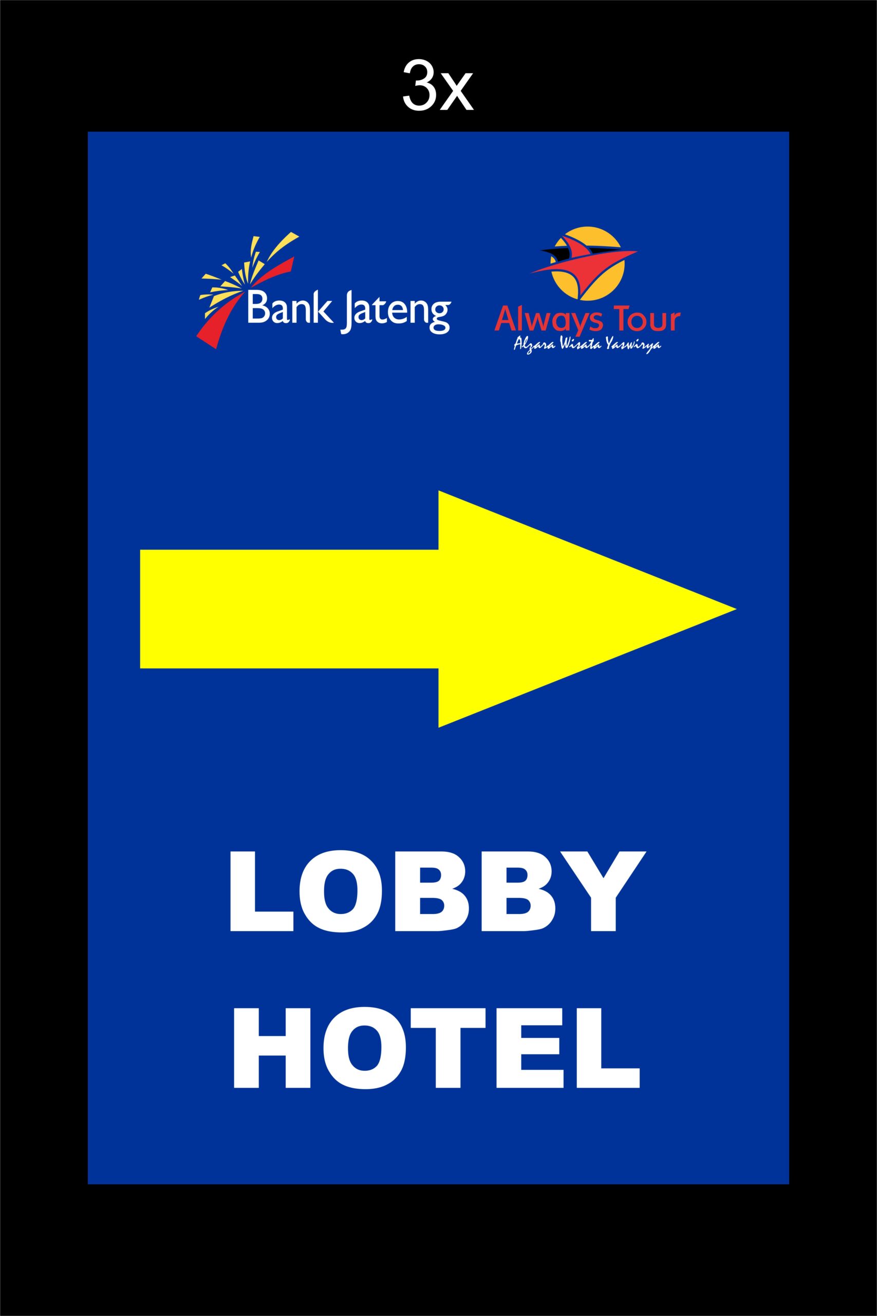 Bank Jateng Purwokerto Bersatu Dalam Staycation Seru Backdrop Desain