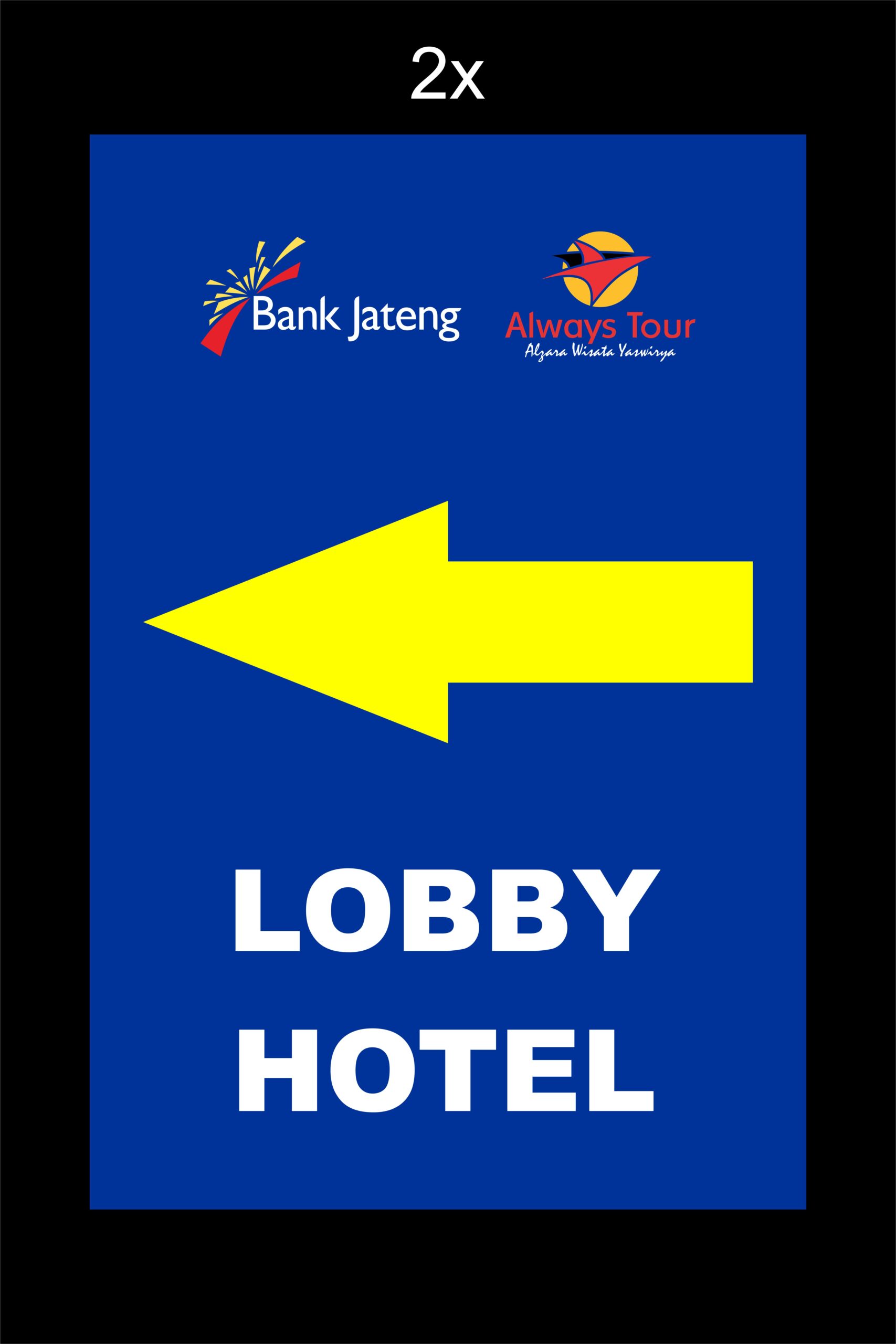 Bank Jateng Purwokerto Bersatu Dalam Staycation Seru Backdrop Desain