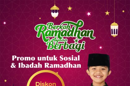 Berkah Ramadhan Ayo Berbagi Desain Vector