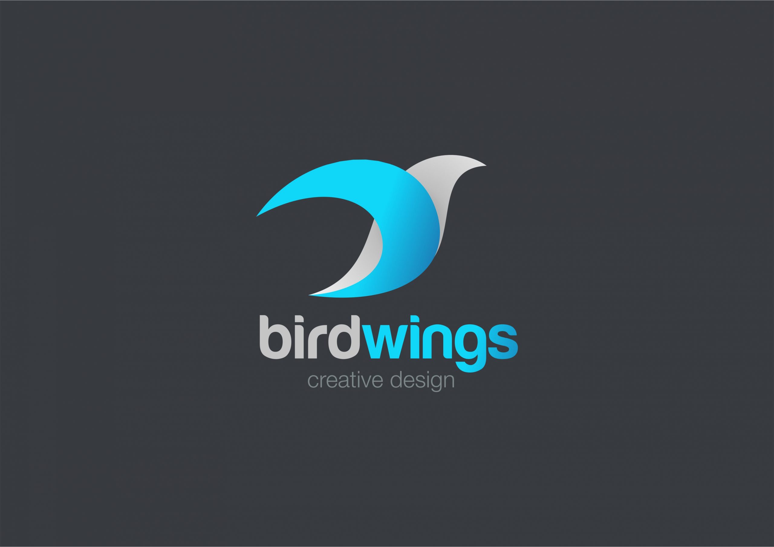 Bird Logo Icon Linear Style Vector