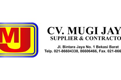 CV Mugi Jaya Supplier dan Contractor Logo Vector