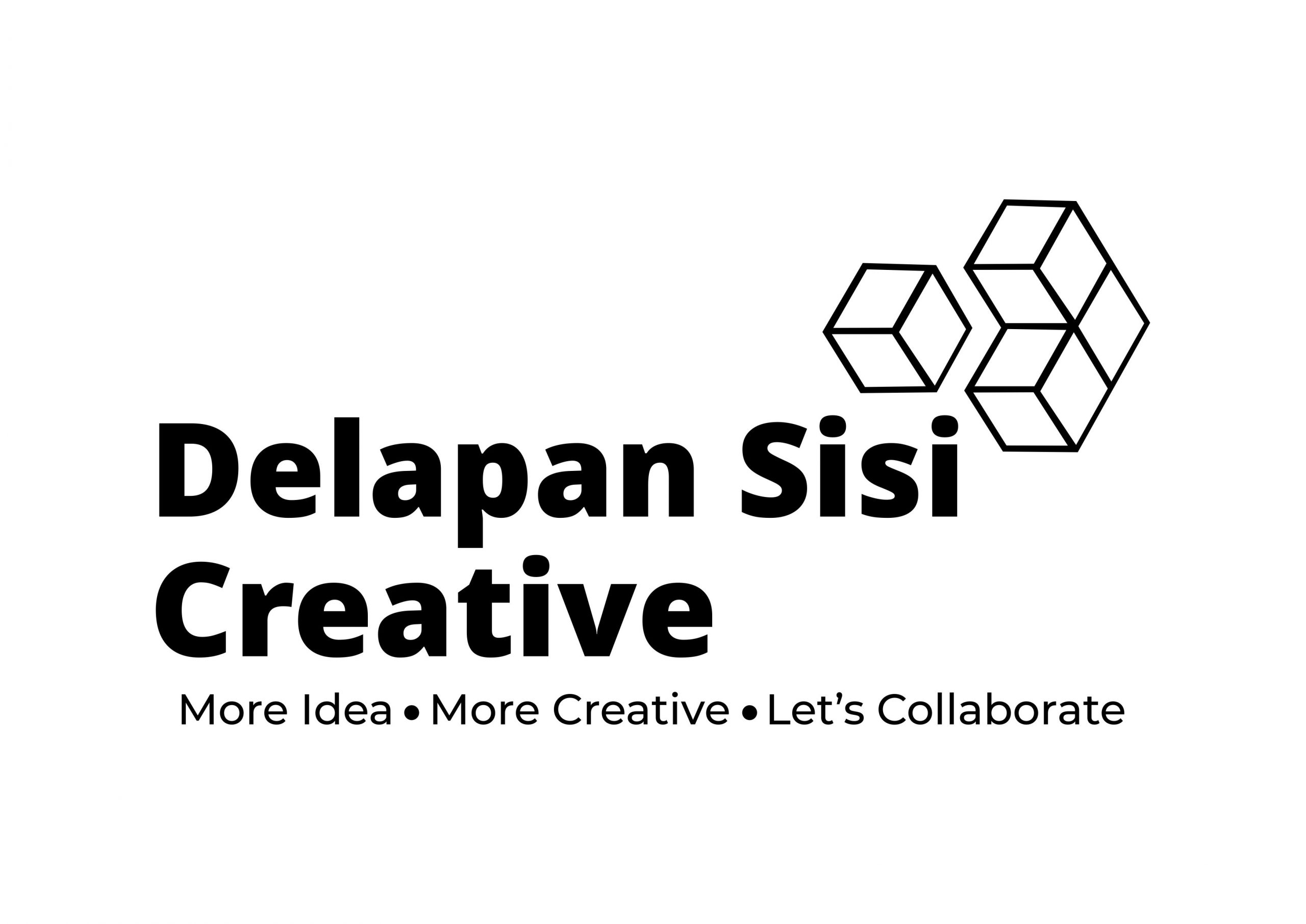 Delapan Sisi Creative Logo Vector