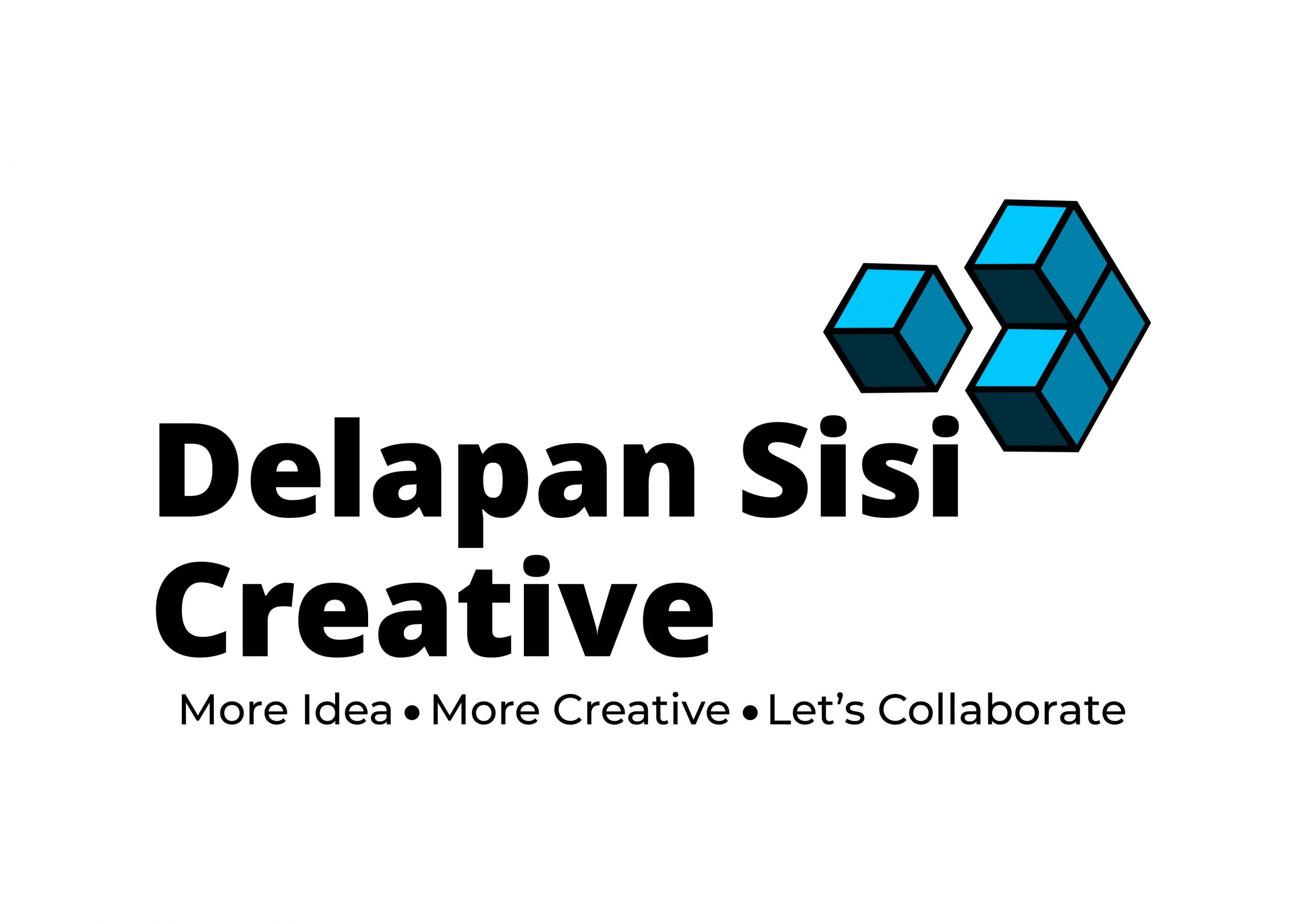 Delapan Sisi Creative Logo Vector