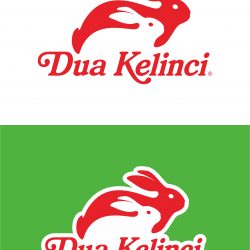 Dua Kelinci Logo Vector