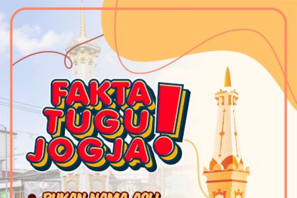 Fakta Tugu Jogja Feed Instagram Vector