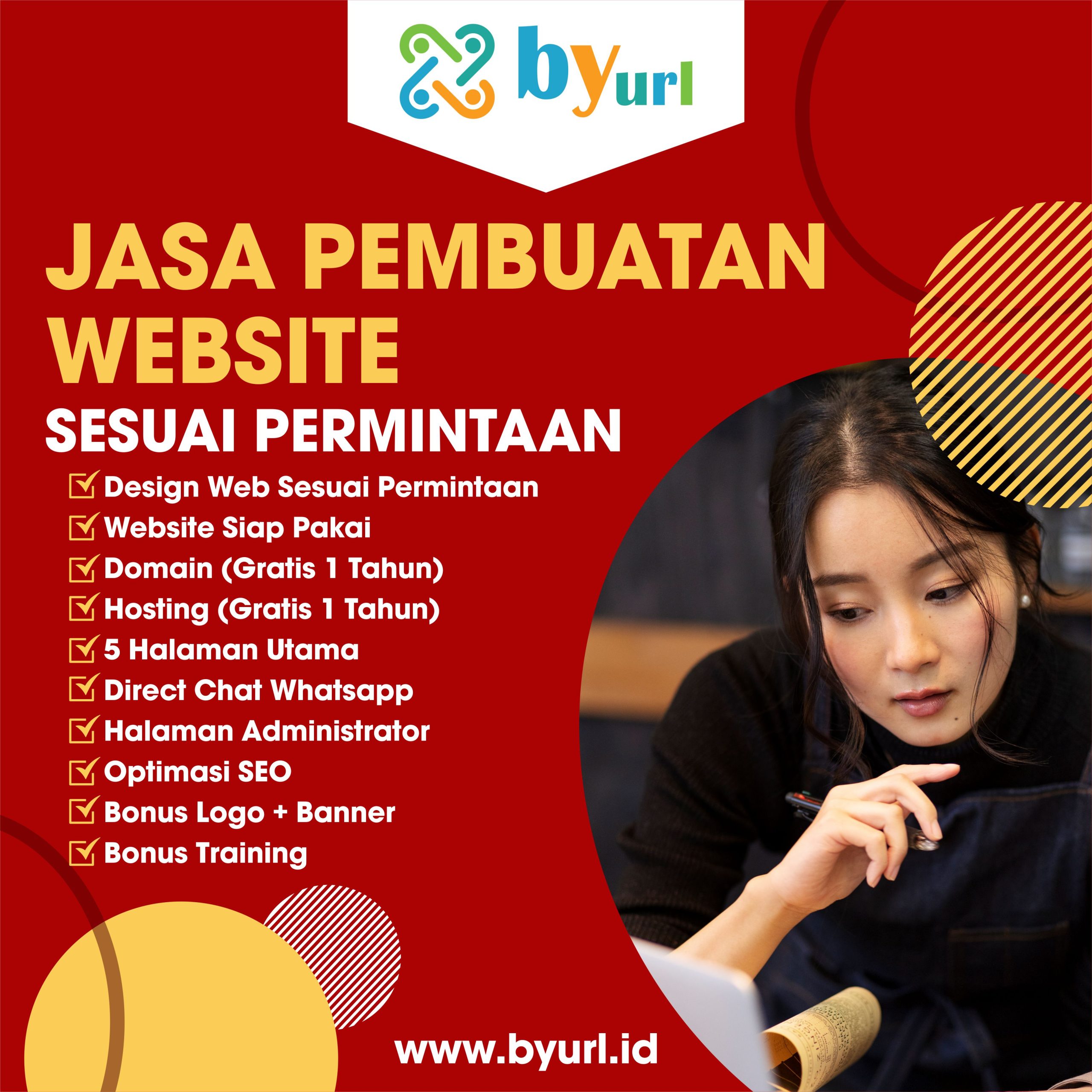 Feed Intagram Jasa Website ByURL Vector