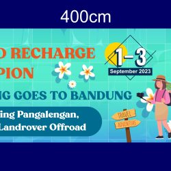 Gathering BNI Serang Desain Banner Spanduk Vector