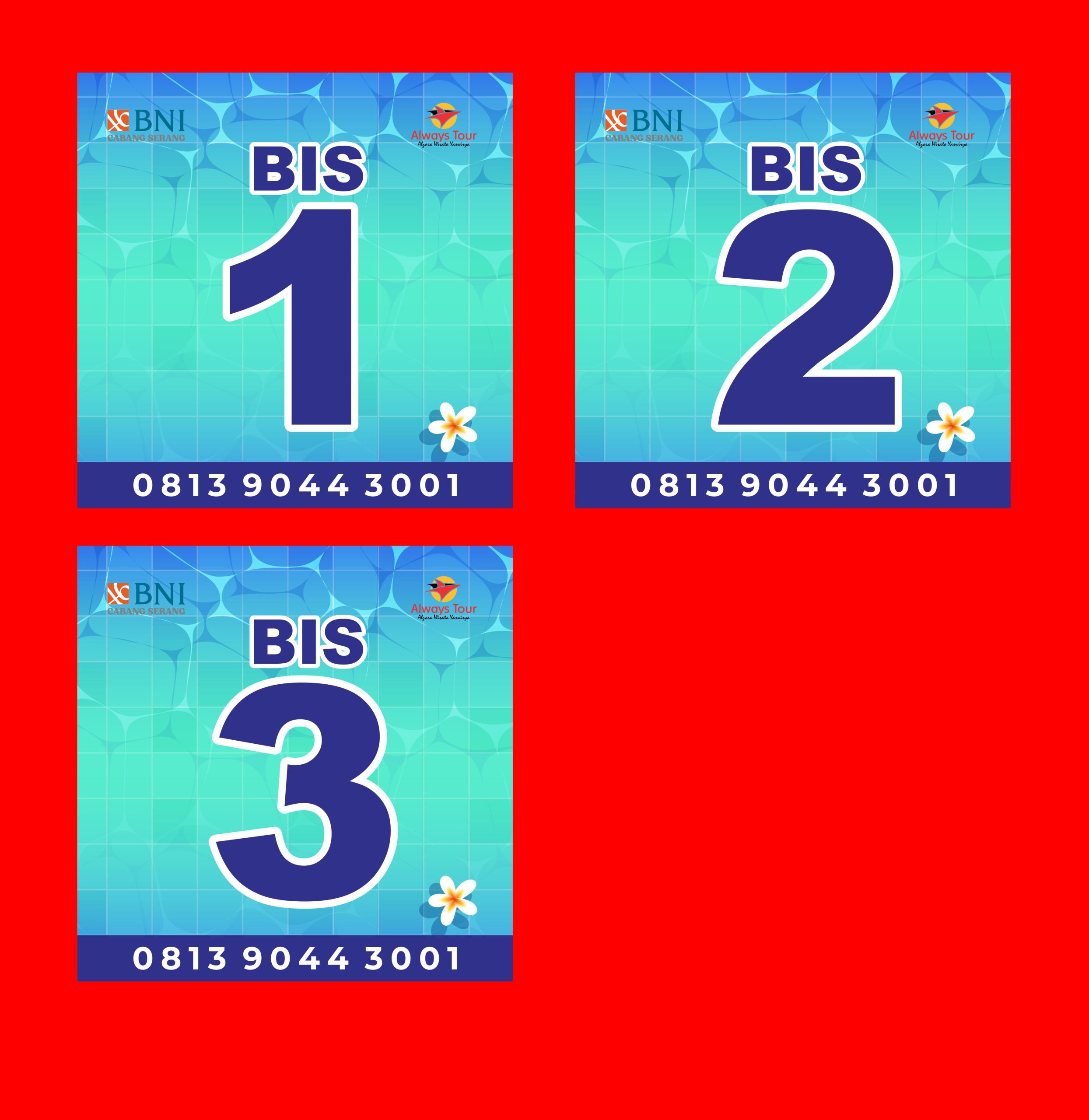 Gathering BNI Serang Desain Banner Spanduk Vector