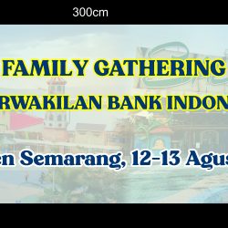 Gathering Bank Indonesia Banner Desain Vector