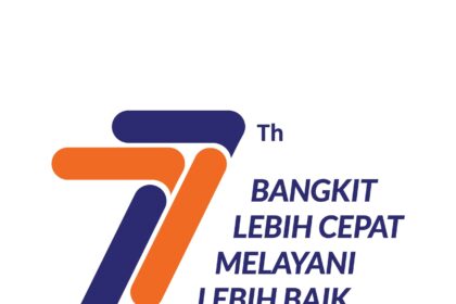 HUT Ke-77 KAI Logo Vector