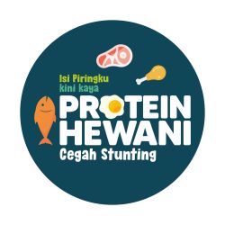 Isi Piringku Kini Kaya Protein Hewani Cegah Stunting Logo Vector