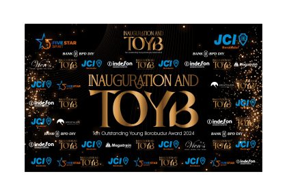 JCI Borobudur Photobooth TOYB Desain Vector