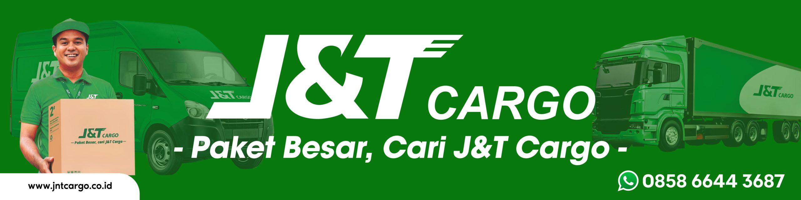 J&T Cargo Agen Spanduk Desain