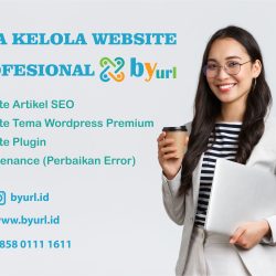 Jasa Kelola Website ByURL Desain Vector