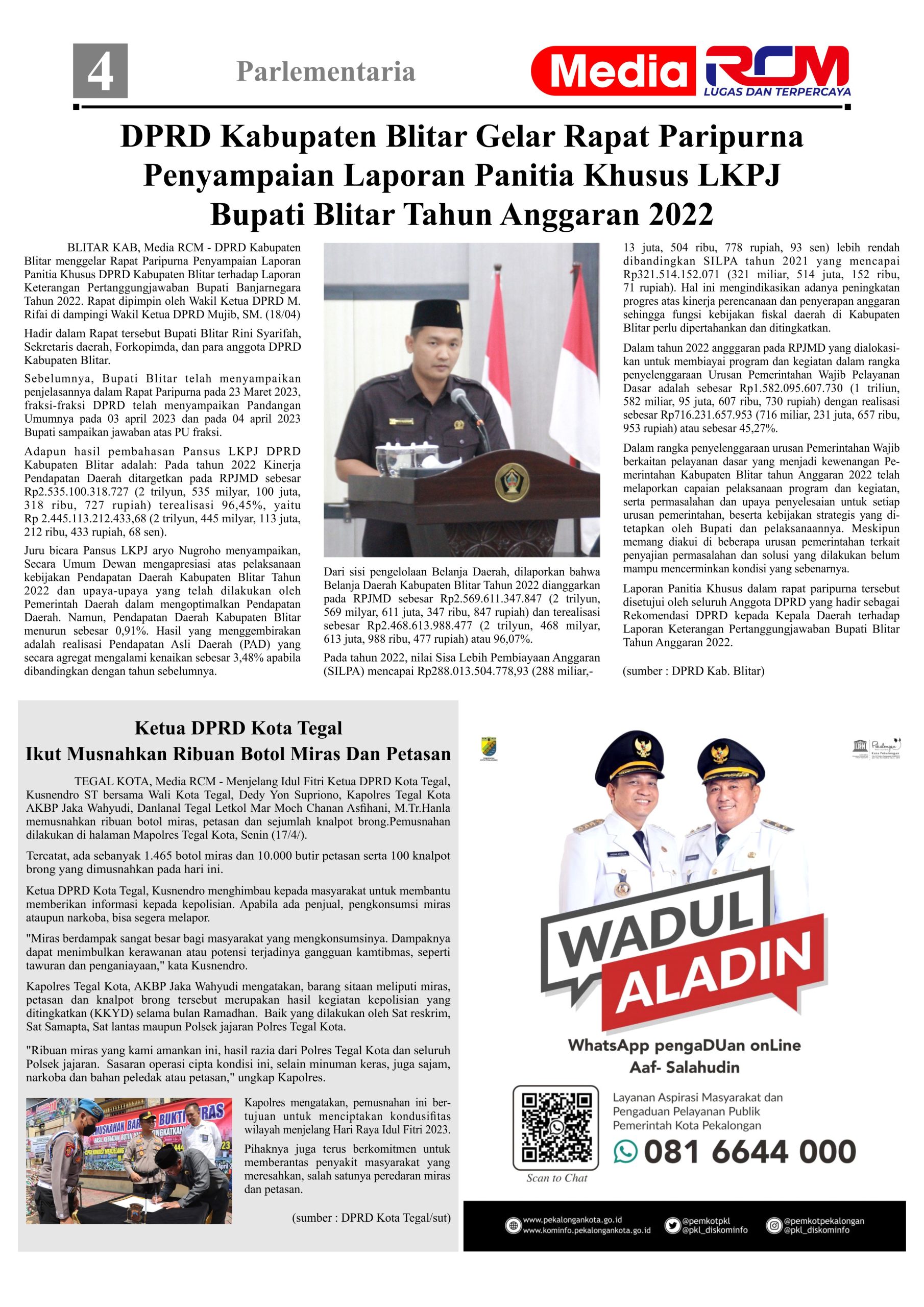 Media RCM E-Paper Edisi II April 2023 Vector Design