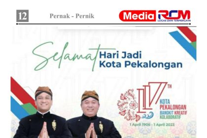 Media RCM E-Paper Edisi Perdana April 2023 Vector Design