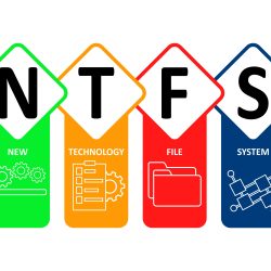 NTFS Icon Logo Vector