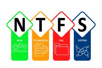 NTFS Icon Logo Vector