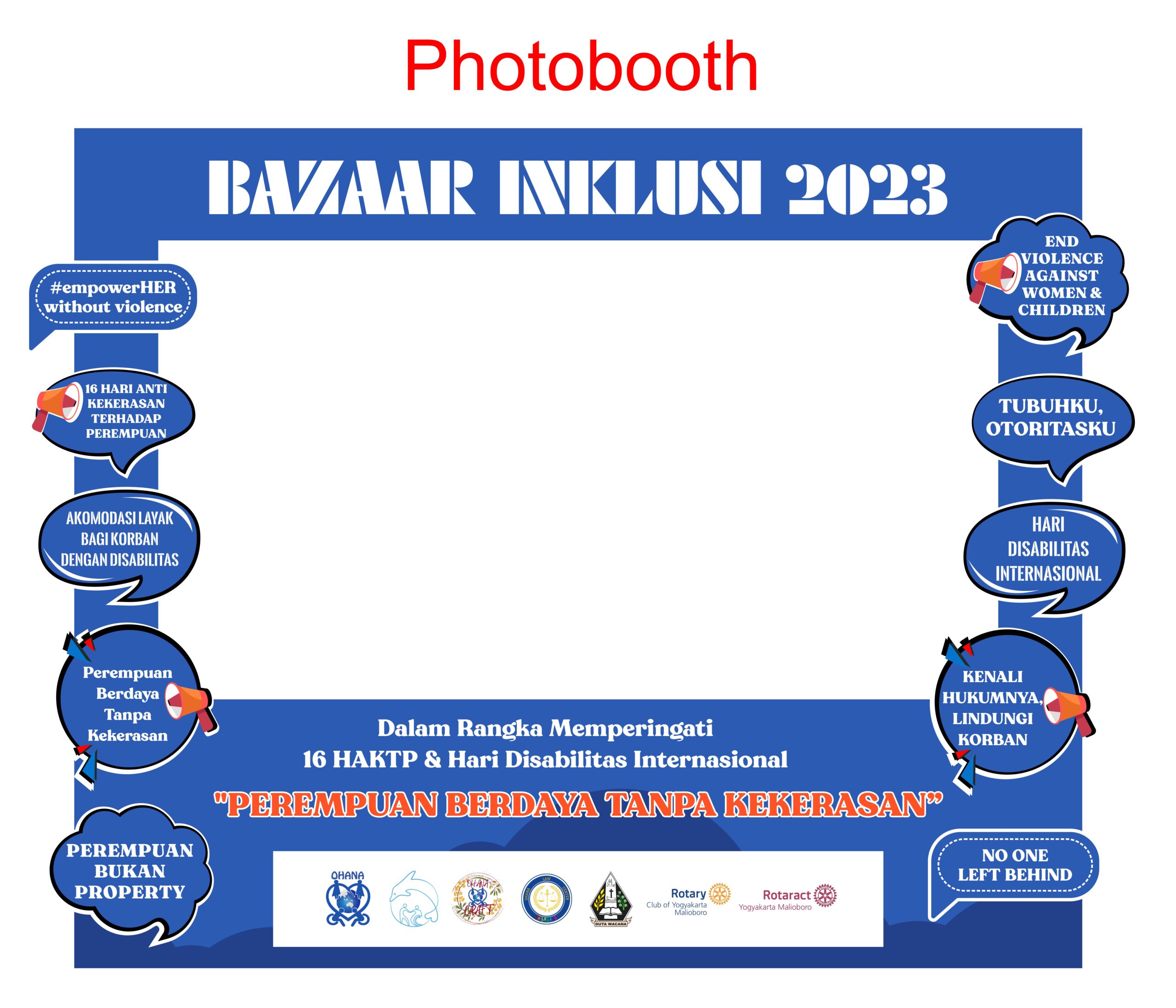 Ohana Event Bazaar di UKDW Jogja Desain Vector