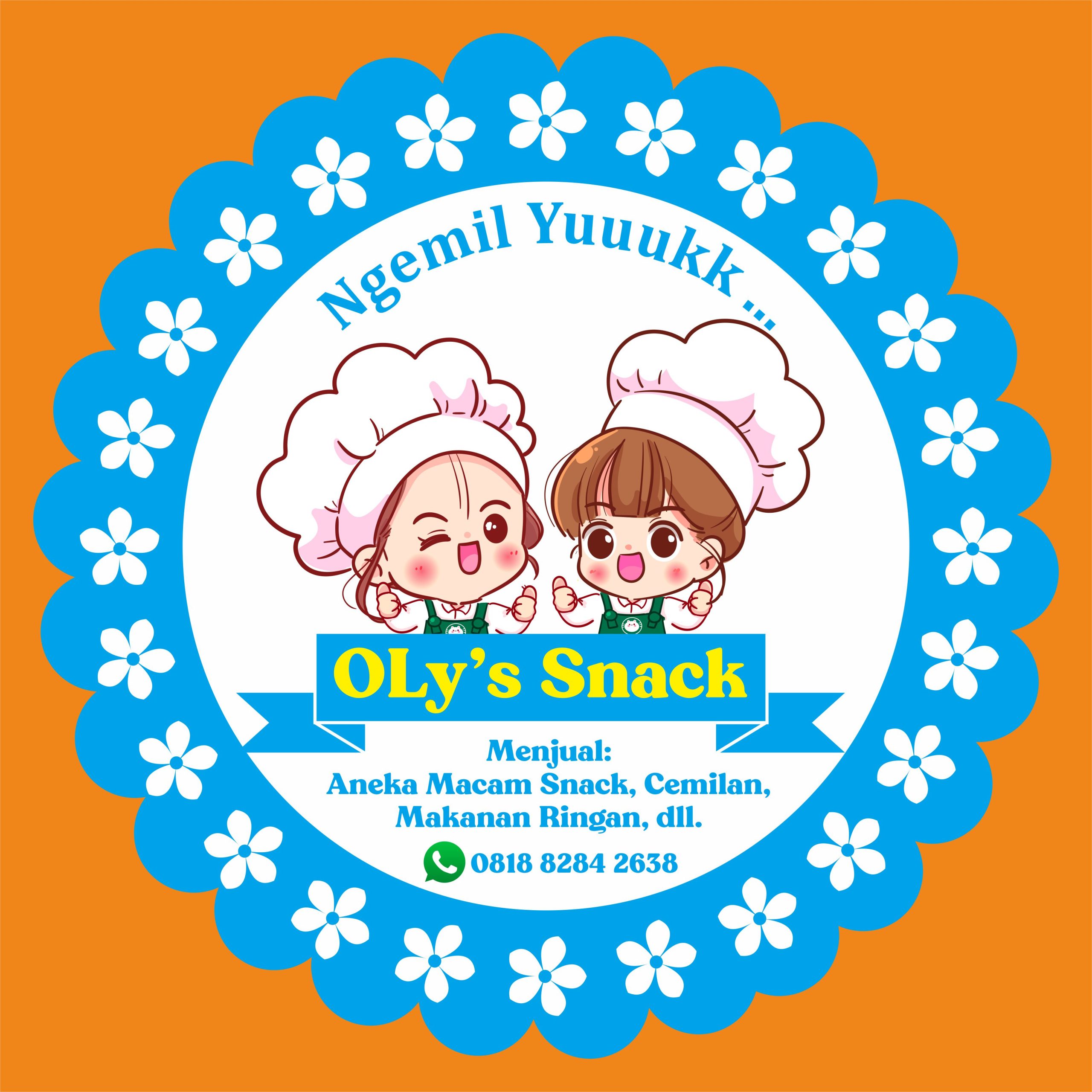 Oly's Snack Logo Vector