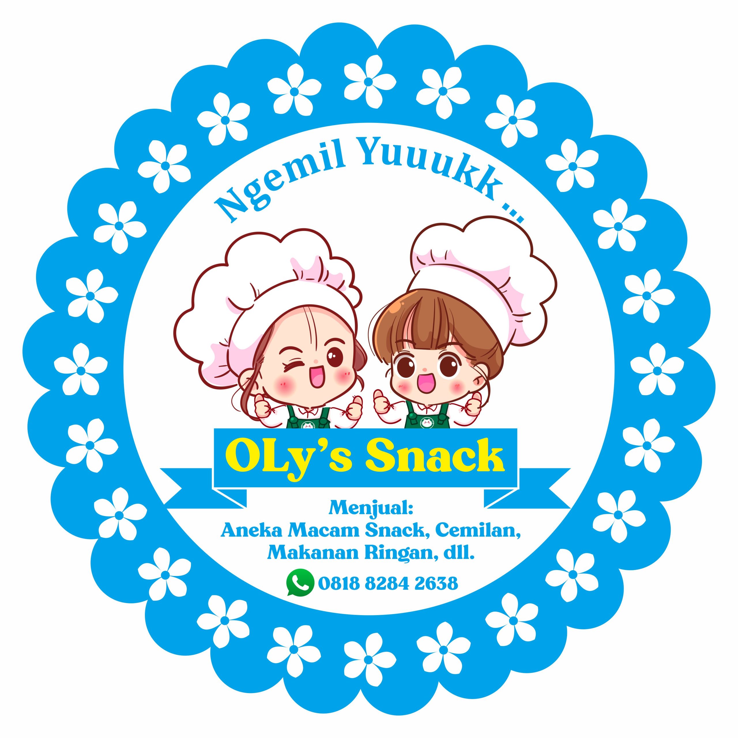 Oly's Snack Logo Vector
