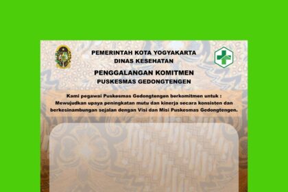 Penggalangan Komitmen Karyawan Puskesmas Gedongtengen Desain Banner Always Tour Yogyakarta